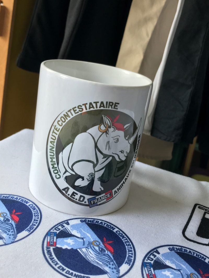 Sublimation Mug Pour la Protection des Animaux