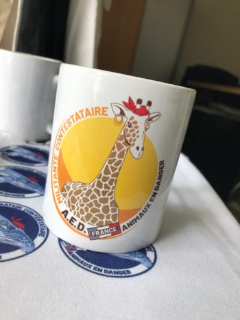 sublimation Mugs pour la protection des animaux