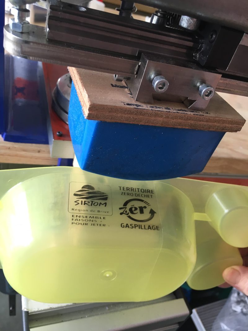 Tampographie - Artisan - Brive - Corrèze - MDL Sérigrafi'k poupaert